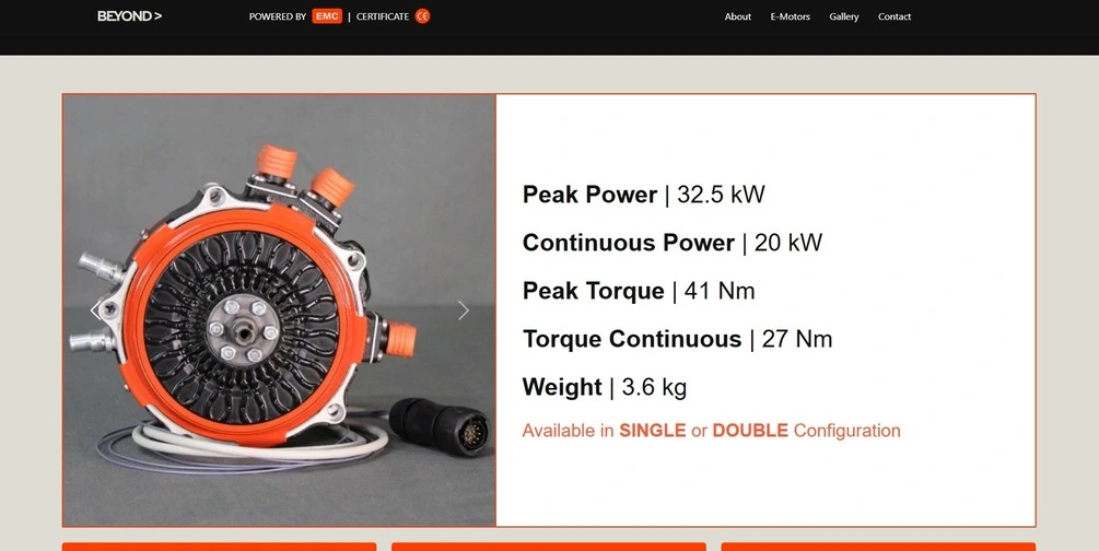 Beyond Motors Website Image